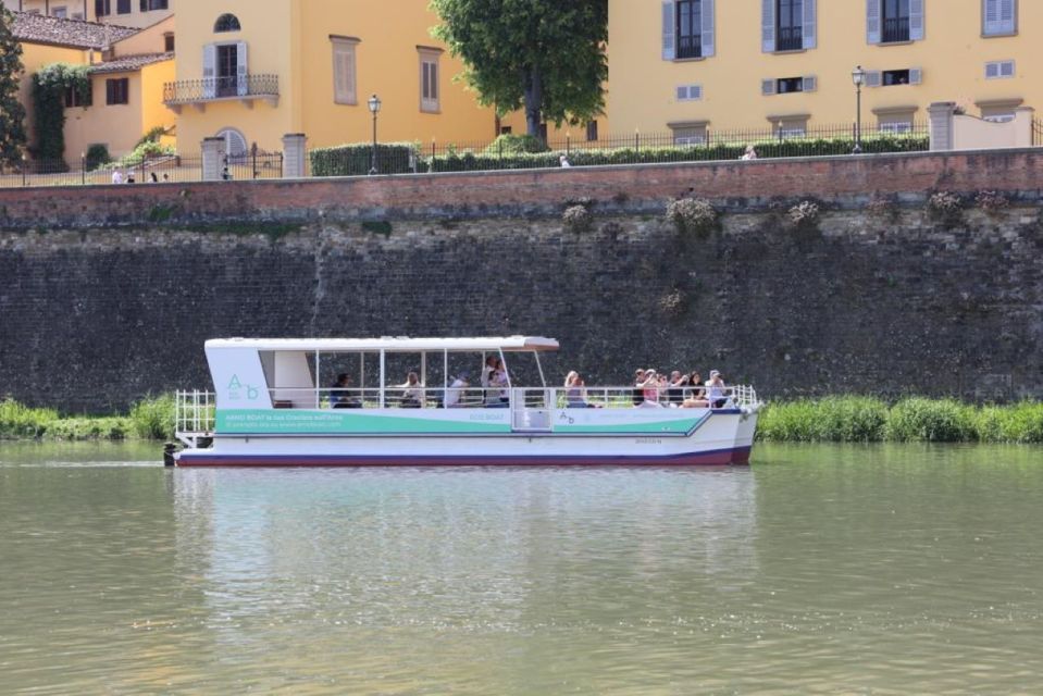 Boat Ride & Tuscan Food: Lunch and Arno River E-Boat Cruise - Important Travel Information
