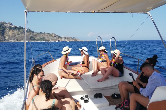 Boat Tour Giardini Naxos Taormina Isola Bella Blue Grotto - Boat Tour Highlights