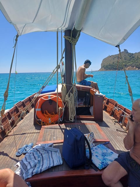 Boat Tour in the Gulf of Cagliari With Aperitif VENERE SAILING - Departure and Return