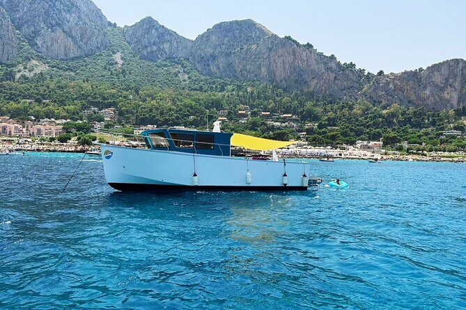 Boat Tour Mondello and Gulf of Palermo, with Aperitif (4 hours) - An Authentic Sicilian Sea Adventure: Boat Tour Mondello and Gulf of Palermo