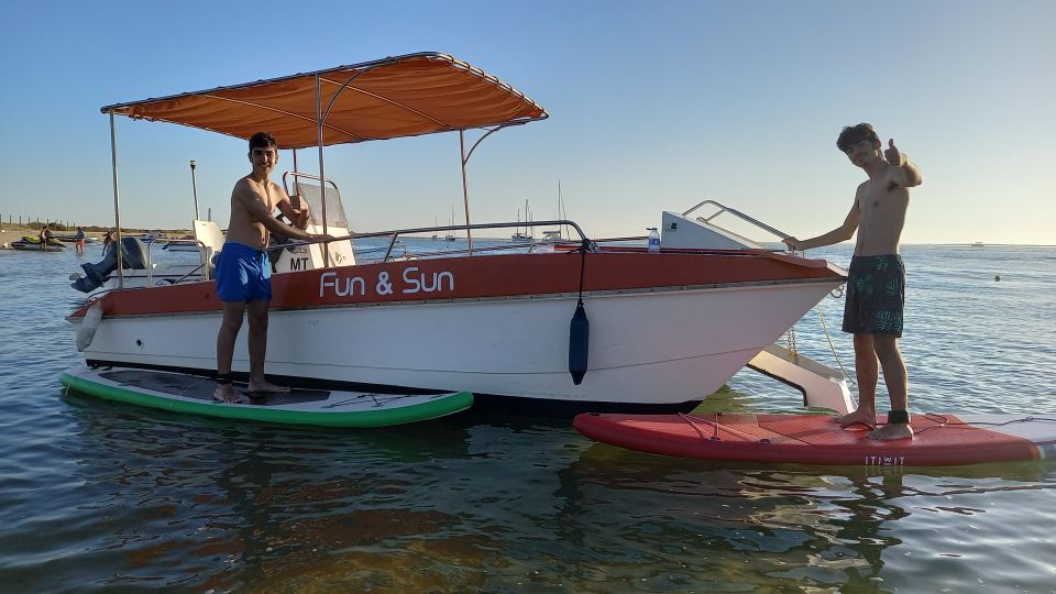 Boat Trip in Ria Formosa 3H - Inclusions and Exclusions