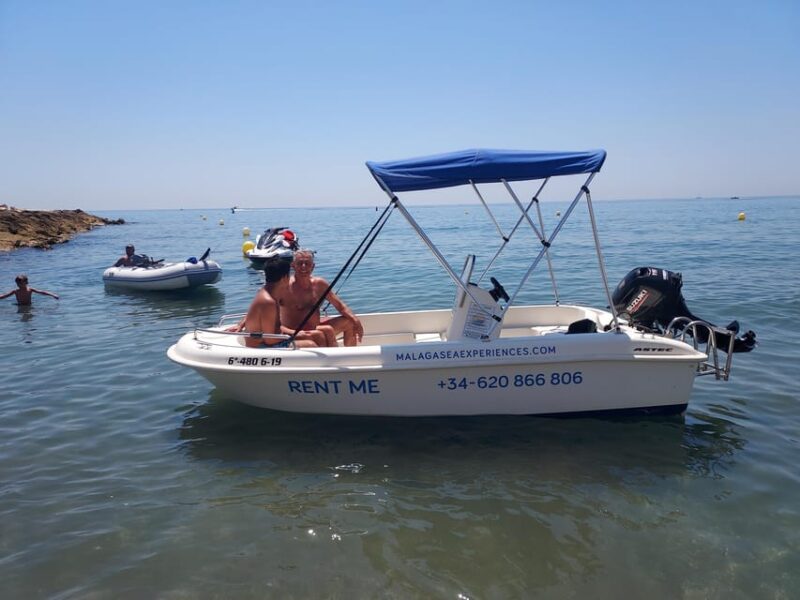 Boat Without License for Rent in Málaga Capital, Playa Del Palo - Booking Information