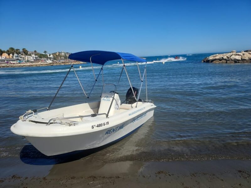 Boat Without License for Rent in Málaga Capital, Playa Del Palo - Activity Highlights