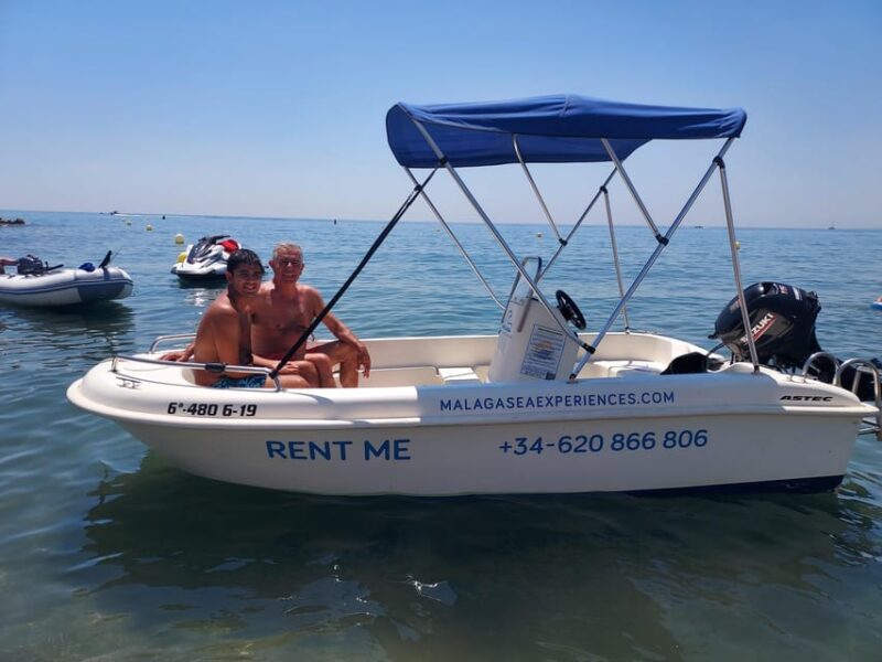 Boat Without License for Rent in Málaga Capital, Playa Del Palo - Availability and Booking Process