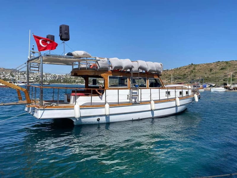 Bodrum boat trip starting from Gümbet beach - The Practicalities