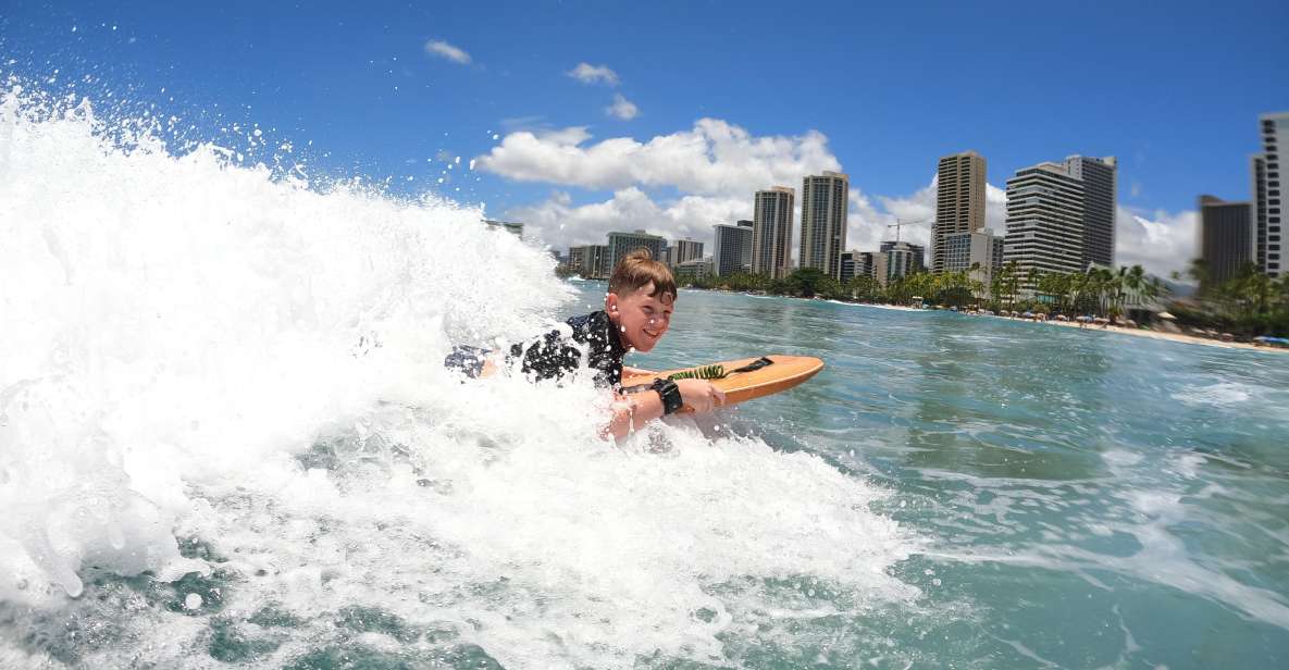 Bodyboard Lesson in Waikiki, Two Students to One Instructor - Age and Ability Requirements