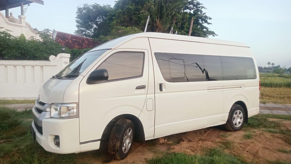 Bogor: Private Car Charter With Driver in Group by Van - Included Services