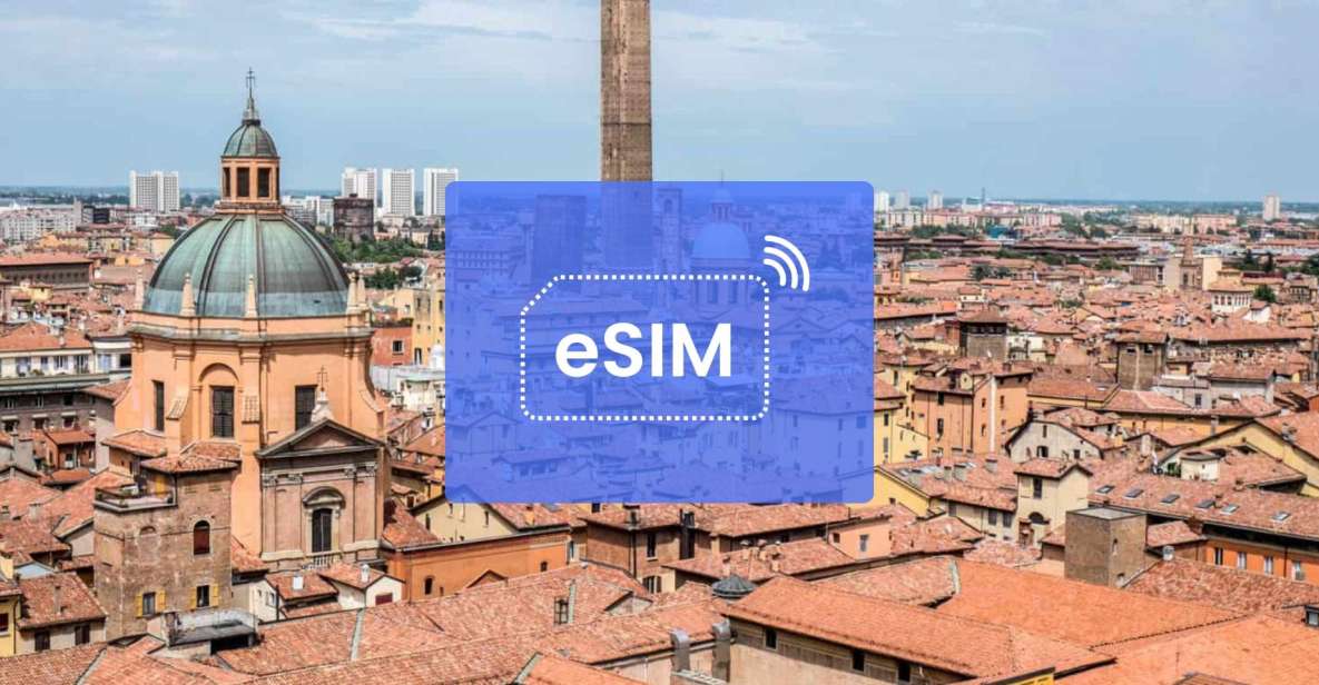 Bologna: Italy/ Europe Esim Roaming Mobile Data Plan - Activation and Setup
