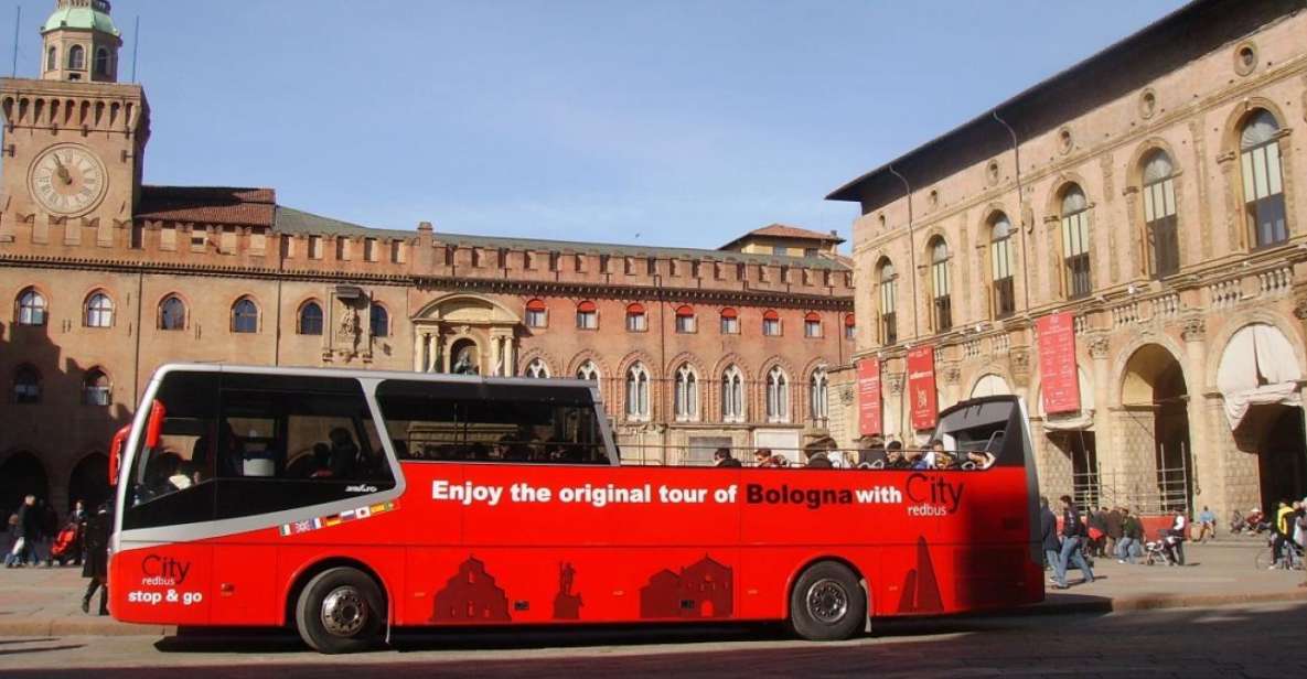 Bologna: Red Bus City Tour and Local Food Tasting - Experience and Itinerary