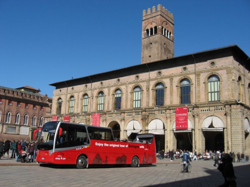 Bologna: Red Bus City Tour and Local Food Tasting - Key Attractions Highlighted