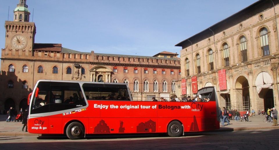 Bologna: Red Bus City Tour and Local Food Tasting - Inclusions and Amenities