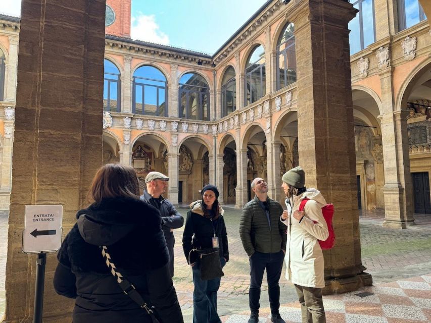 Bologna Walking Tour With Tower Sky View and Archiginnasio - Important Information