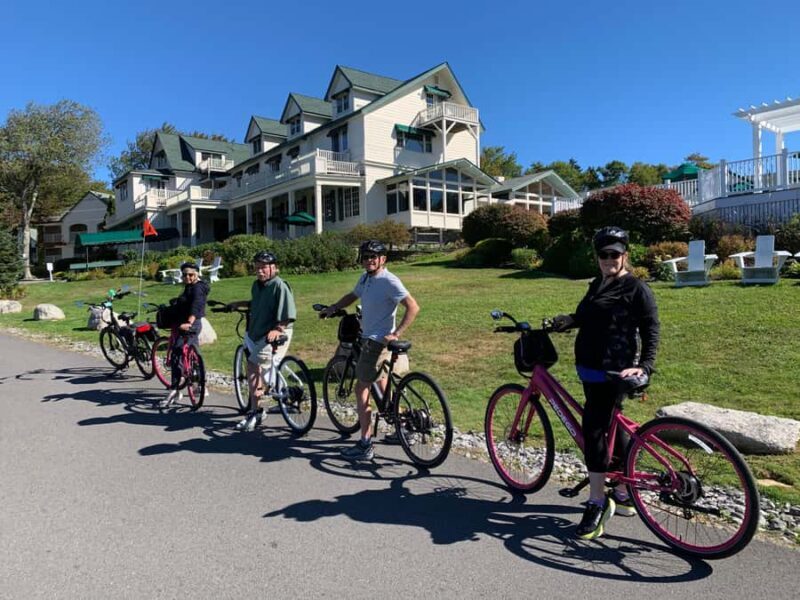 Boothbay Harbor: Joy Ride E-Bike Tour with Art Studio Visit - What Reviewers Say