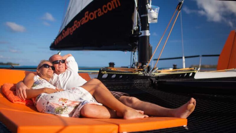 Bora Bora: Sunset Catamaran Cruise with Snacks and Drinks - Key Points