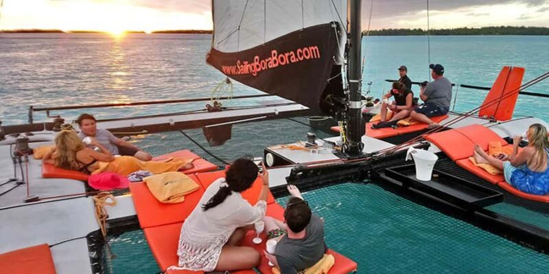 Bora Bora: Sunset Catamaran Cruise with Snacks and Drinks - The Sum Up