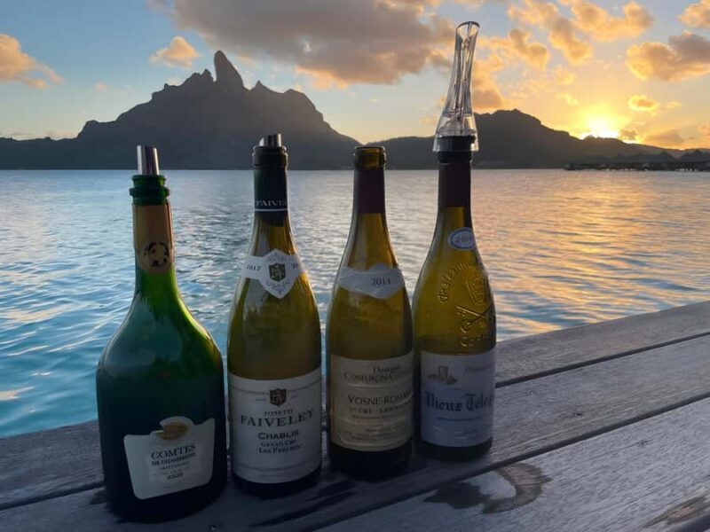 Bora Bora : Tahitian Wine/Rum Pairing - The Itinerary Breakdown