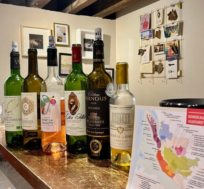 Bordeaux: Guided Bordeaux Wine Tasting Class With 6 Wines - Key Points