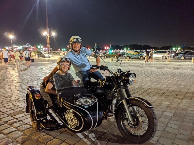 Bordeaux: Nighttime Sidecar Tour With Wine Tasting - Frequently Asked Questions