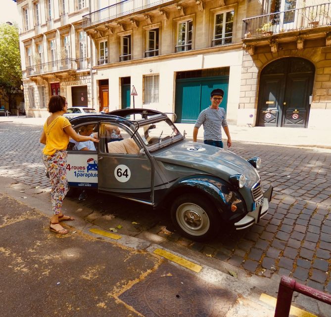 Bordeaux: Private Tour in a Citroën 2CV 45min - Itinerary Highlights
