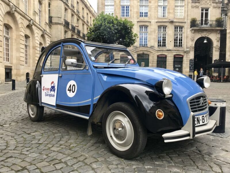 Bordeaux: Private Tour in a Citroën 2CV 45min - Meeting Point & Logistics