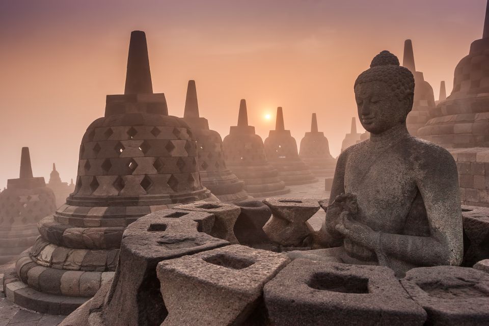 Borobudur (Climb Up) and Prambanan Temple Tour (Full Guided) - Exploring Borobudur