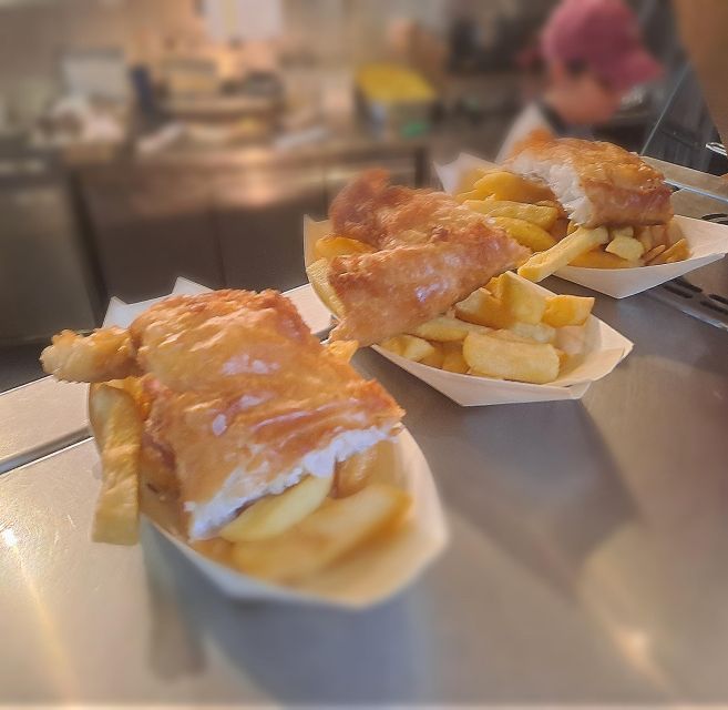 Borough Market London Bridge & Fish & Chips - Itinerary Highlights