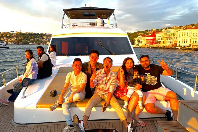 Bosphorus Sunset Yacht Cruise With Snacks and Live Guide - Tour Information