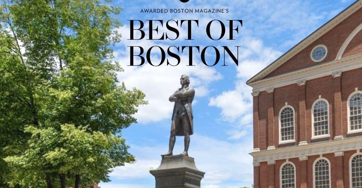 Boston: American History Citywide Walking Tour - Tour Itinerary