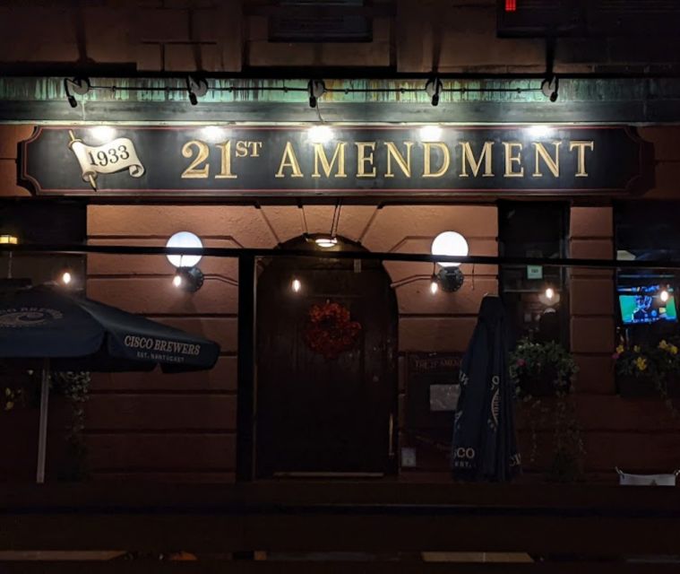 Boston: Boos and Brews Haunted Pub Crawl - Uncovering the Legends of Sam Adams
