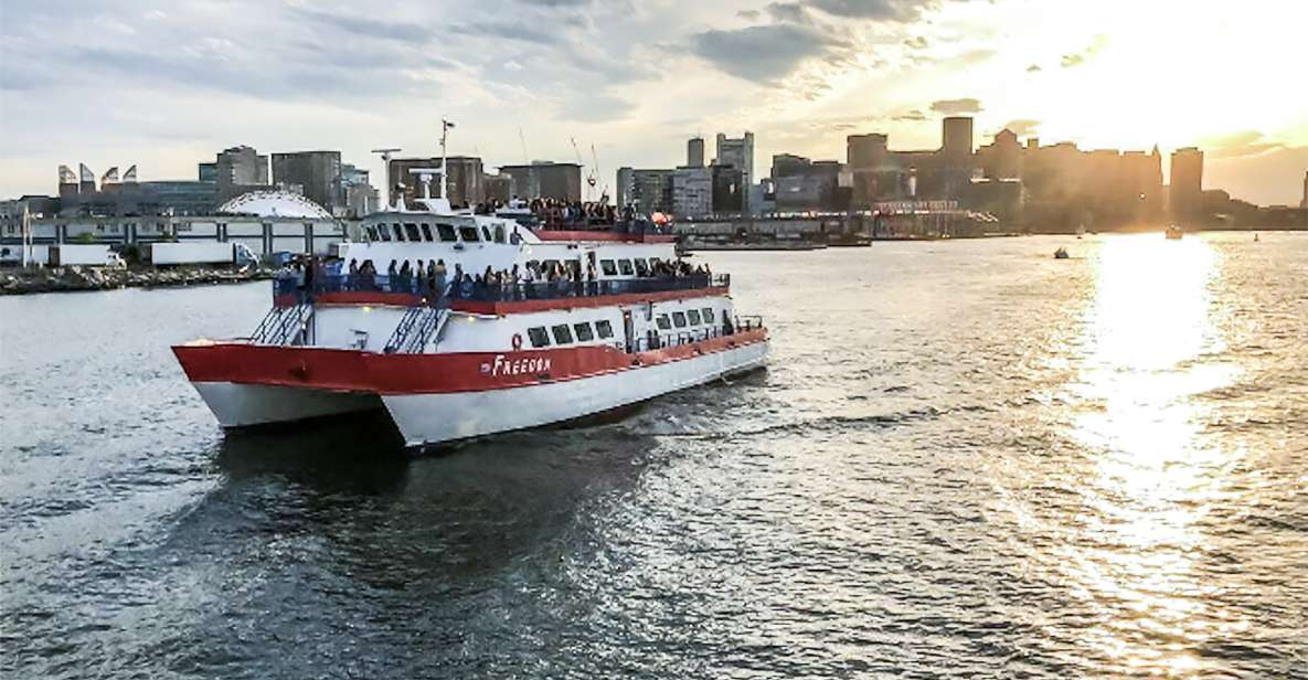 Boston: Boston Harbor Sunset Cruise - Cruise Features