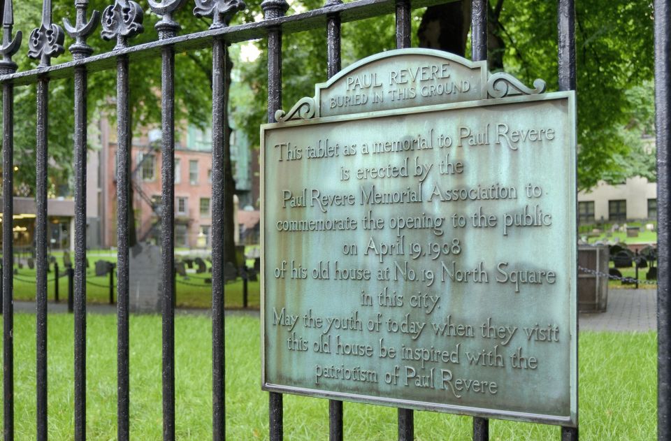 Boston: Death and Dying Walking Ghost Tour - Tour Itinerary