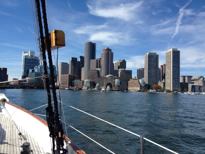 Boston: Downtown Harbor Sailing Cruise - Crew and Guides