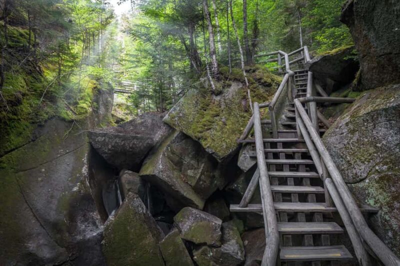 Boston Fall Day Trip to White Mountains, Lost River Gorge - The Highlight: Flume Gorge