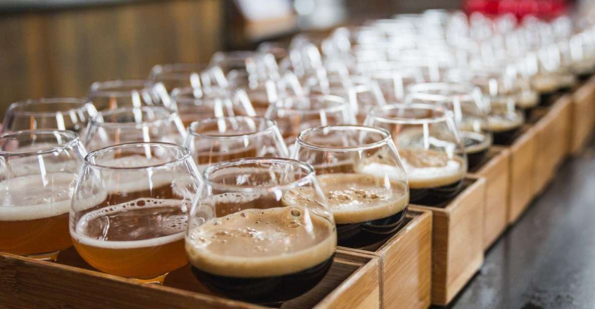 Boston: Guided Craft Brewery Tour With a Snack - Brewery Exploration and Tastings