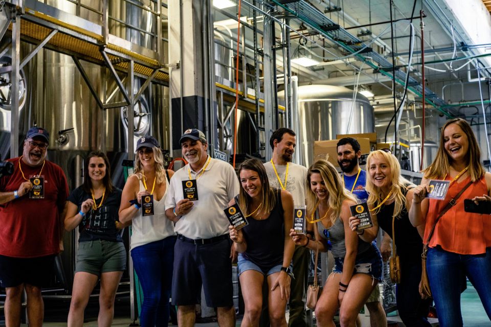 Boston: Guided Craft Brewery Tour With a Snack - Transportation and Meeting Point