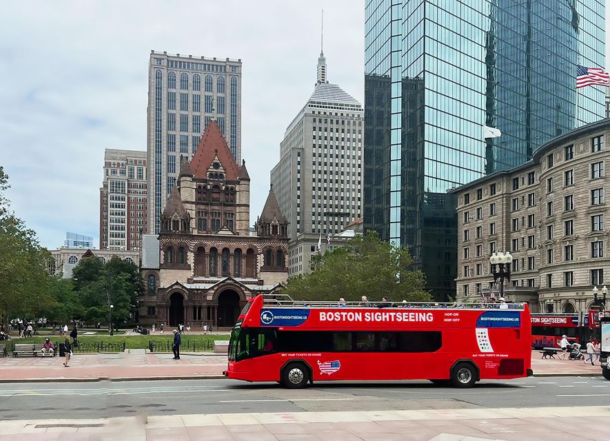 Boston Sightseeing: Single Ride Pass With Double-Decker Bus - Itinerary and Stops