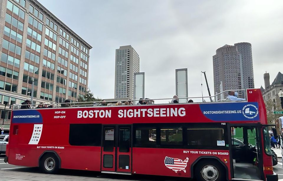 Boston Sightseeing: Single Ride Pass With Double-Decker Bus - Accessibility Information