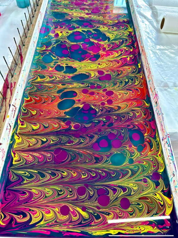 Botanical Printing and Water Marbling in Mexico City - A Creative Journey in a Compact Timeframe