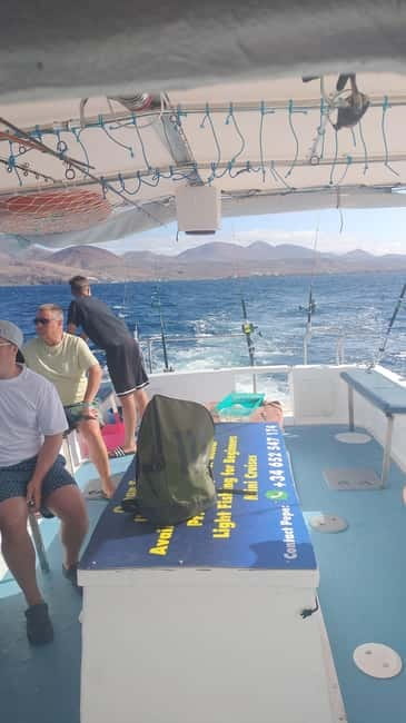 Bottom fishing & light trolling Puerto Calero, Lanzarote - Key Points