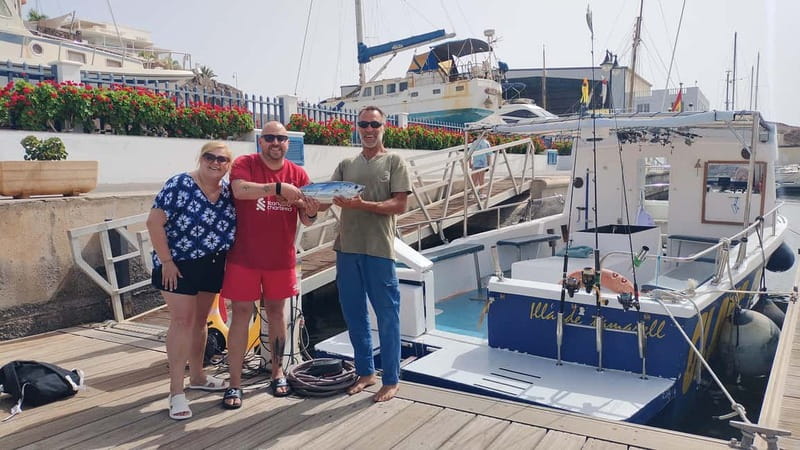 Bottom fishing & light trolling Puerto Calero, Lanzarote - The Value of a Small-Group Tour