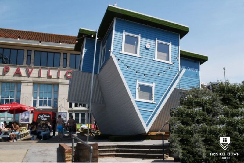 Bournemouth: Upside Down House Entry Ticket - Suitable for Families and Children