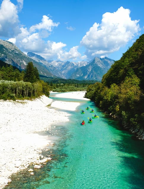 Bovec: Iconic Sit-on-Top Kayak Tour on Soa River +FREEphoto - Bovec: Iconic Sit-on-Top Kayak Tour on Soa River +FREEphoto