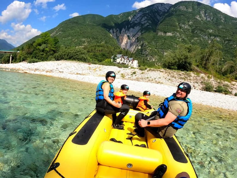 Bovec: Kinder Rafting on Soa River from 4years +FREE photos - Key Points