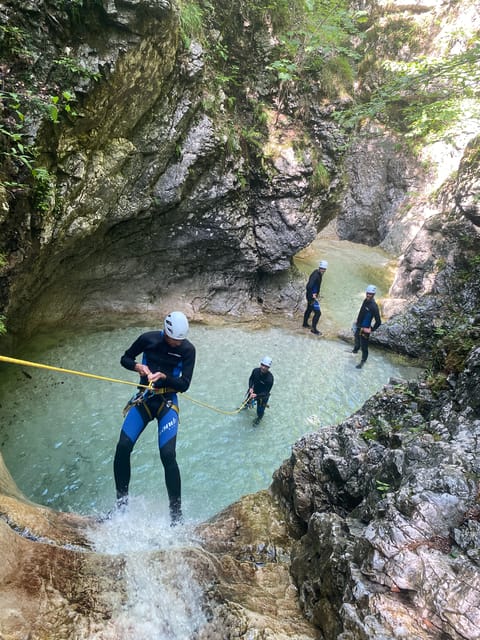 Bovec: Medium Difficulty Canyoning Tour in Fratarica + Photo - What to Bring