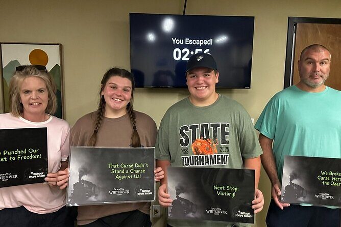 Branson Bigfoot Escape Rooms The Curse of the White River Train - The Sum Up