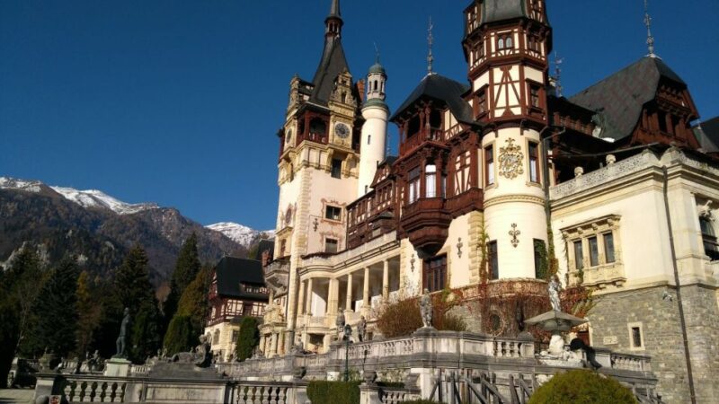 Brasov: Peles Castle, Bran Castle & Rasnov Fortress Day Tour - Scenic Experience
