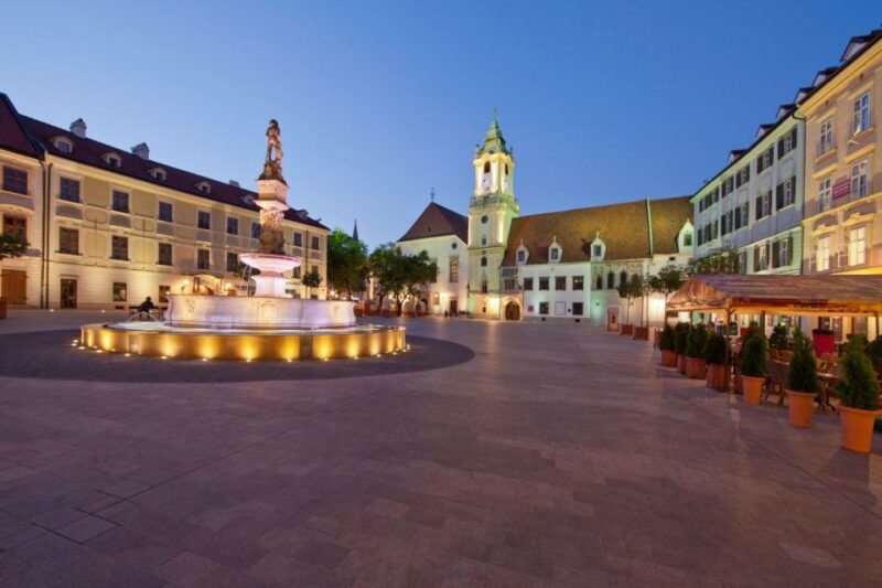 Bratislava: Guided Walking Tour at Night With Old Town - Booking and Cancellation Policy