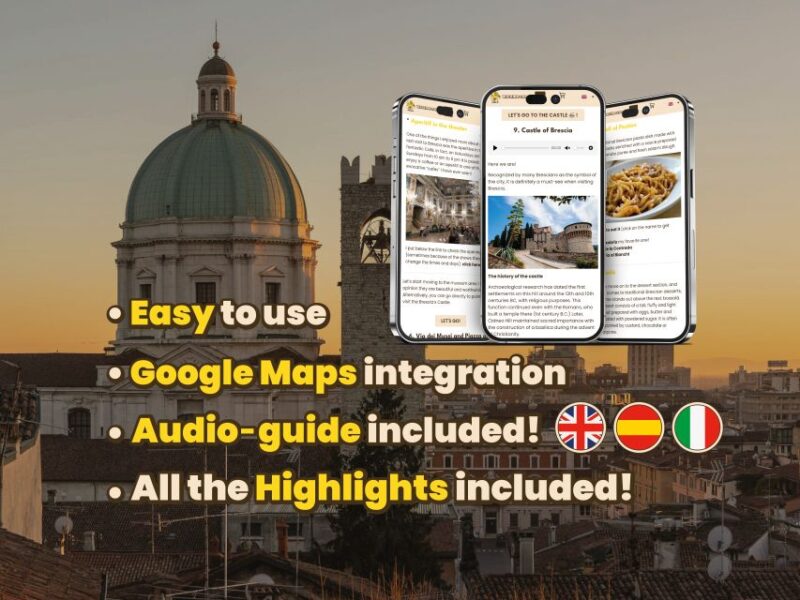 Brescia: Digital Guide Made by a Local for Your Walking Tour - Booking Process and Meeting Point
