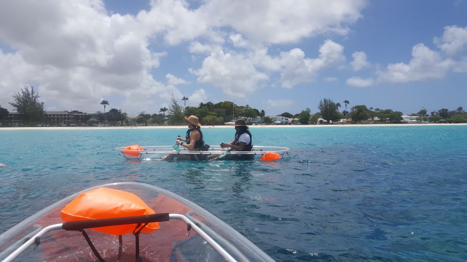 Bridgetown: Carlisle Bay Clear Kayak Shipwreck Tour - Tour Duration and Cost
