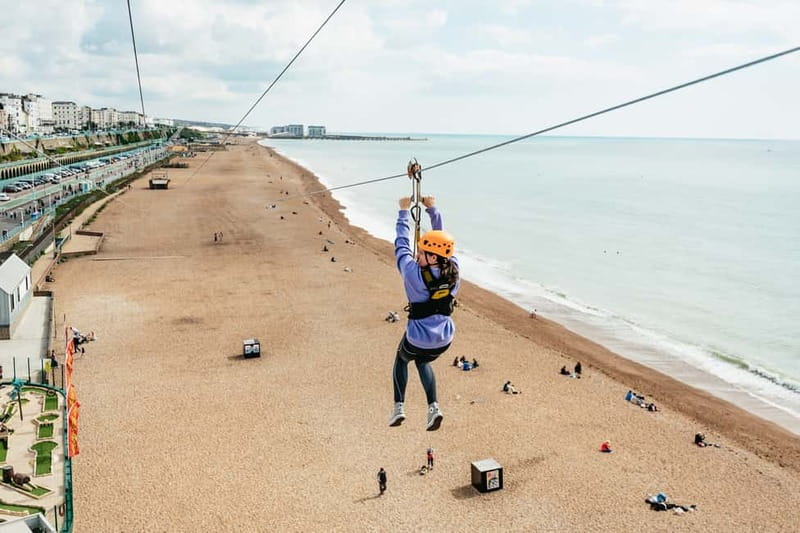 Brighton: Zip Wire Experience Ticket - Key Points